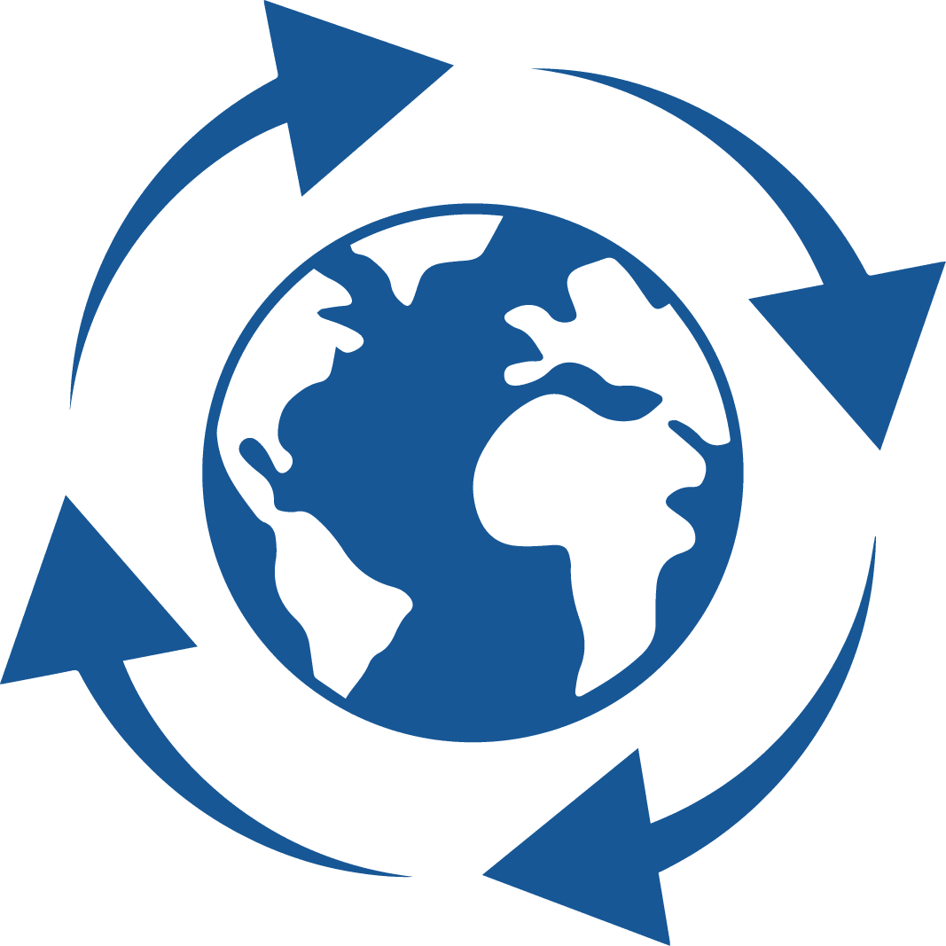 Icono de vuelta al mundo