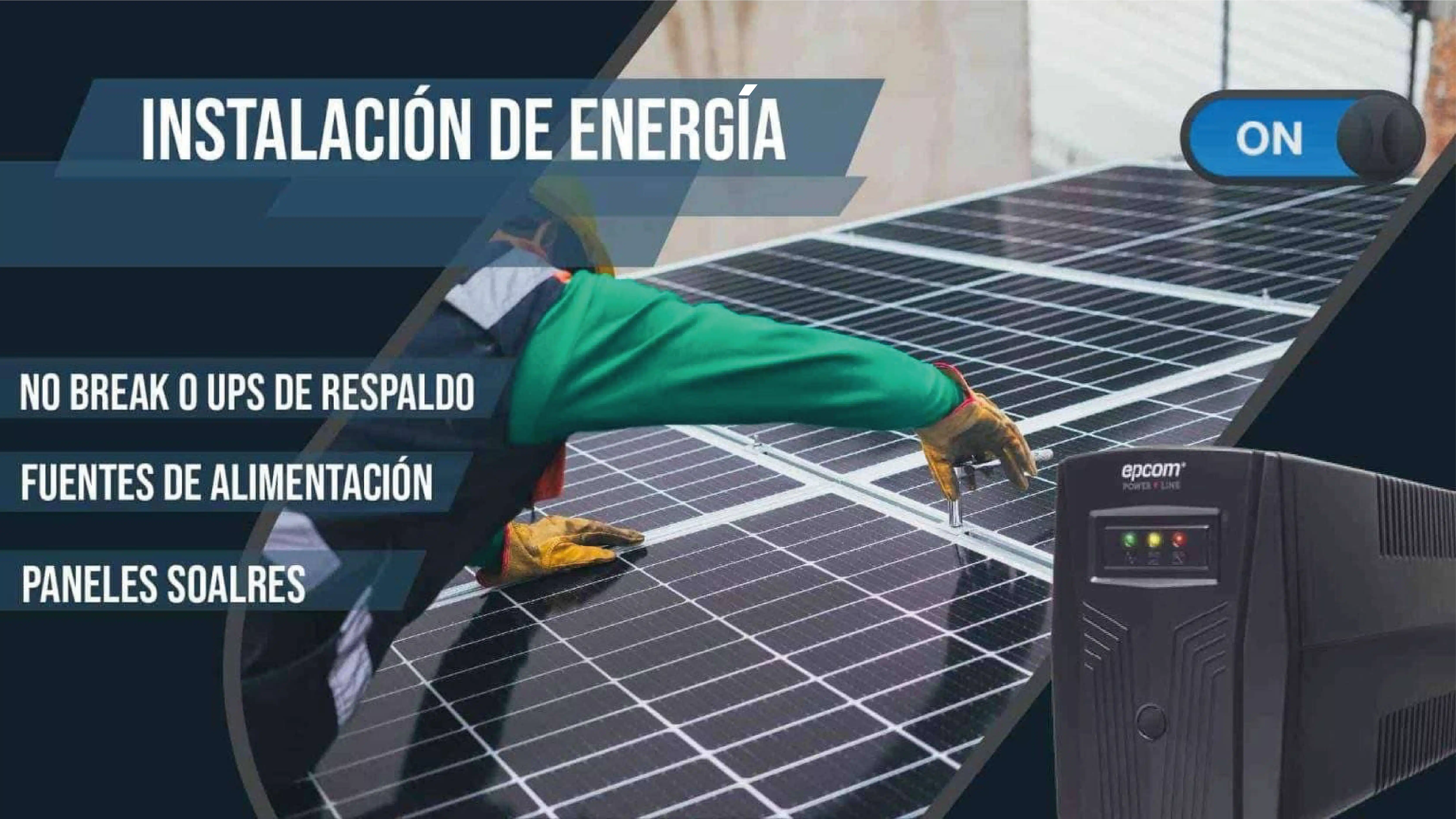 Instalación de energía
