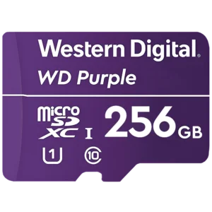 Memoria microSD de 256GB PURPLE